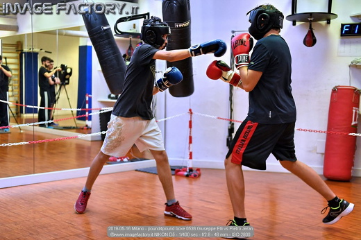 2019-05-16 Milano - pound4pound boxe 0536 Giuseppe Elli vs Pietro Jeran